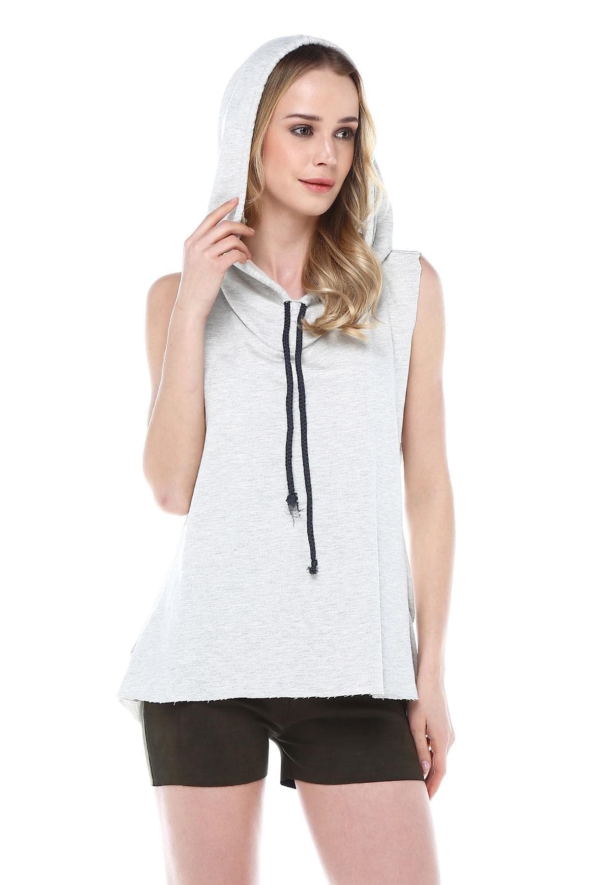 KAPÜŞONLU SWEATSHIRT- - 1
