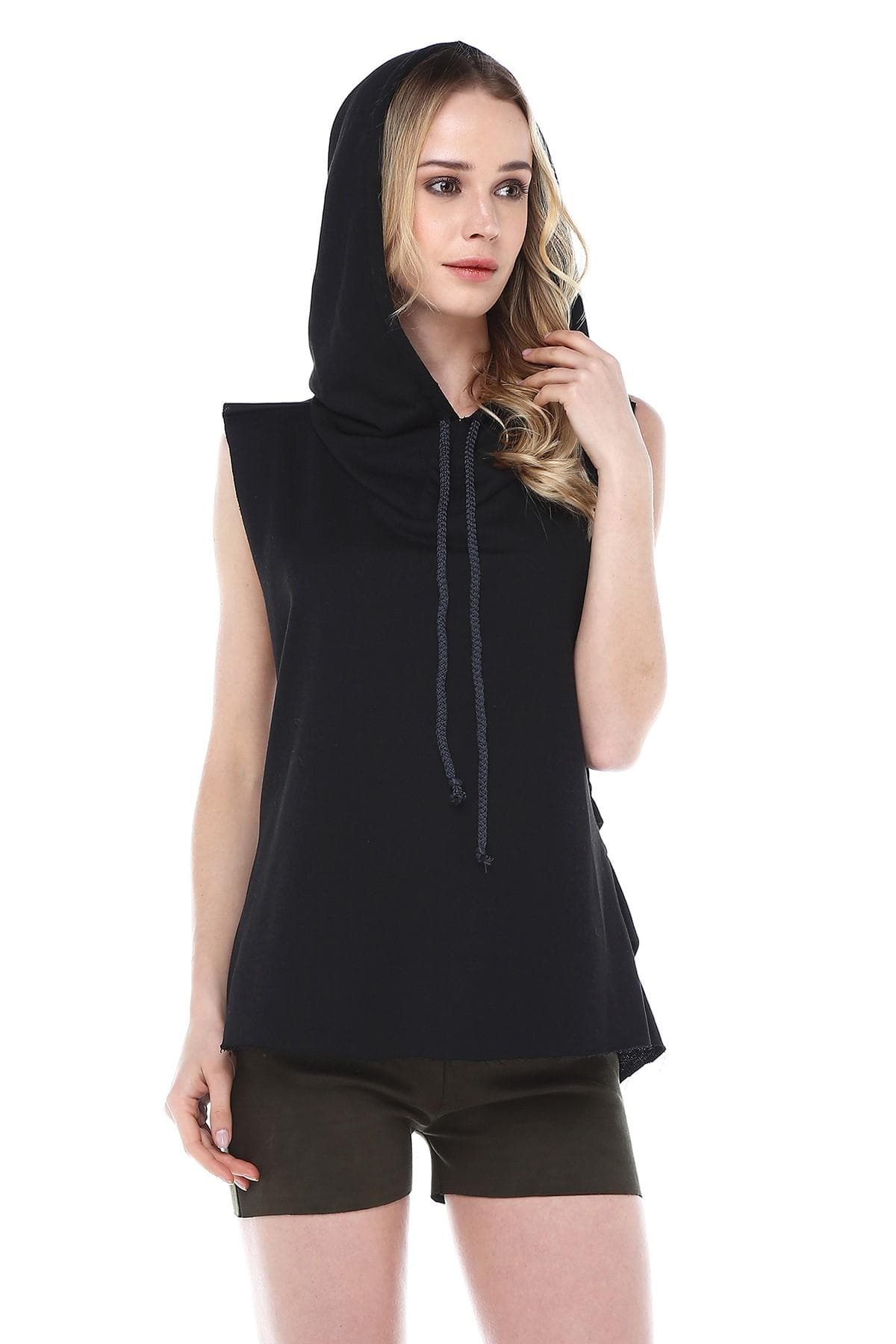 KAPÜŞONLU SWEATSHIRT- - 1
