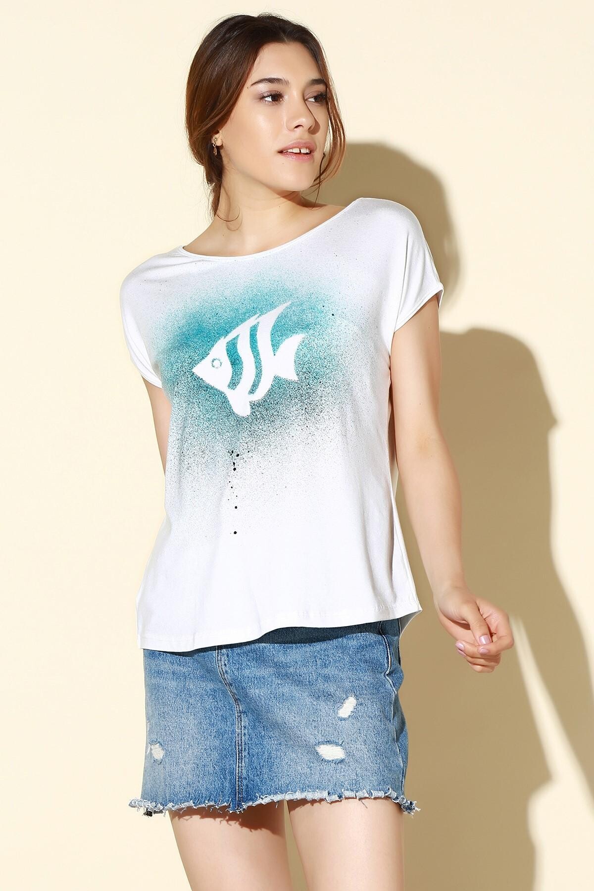 BALIK DESEN T-SHIRT   