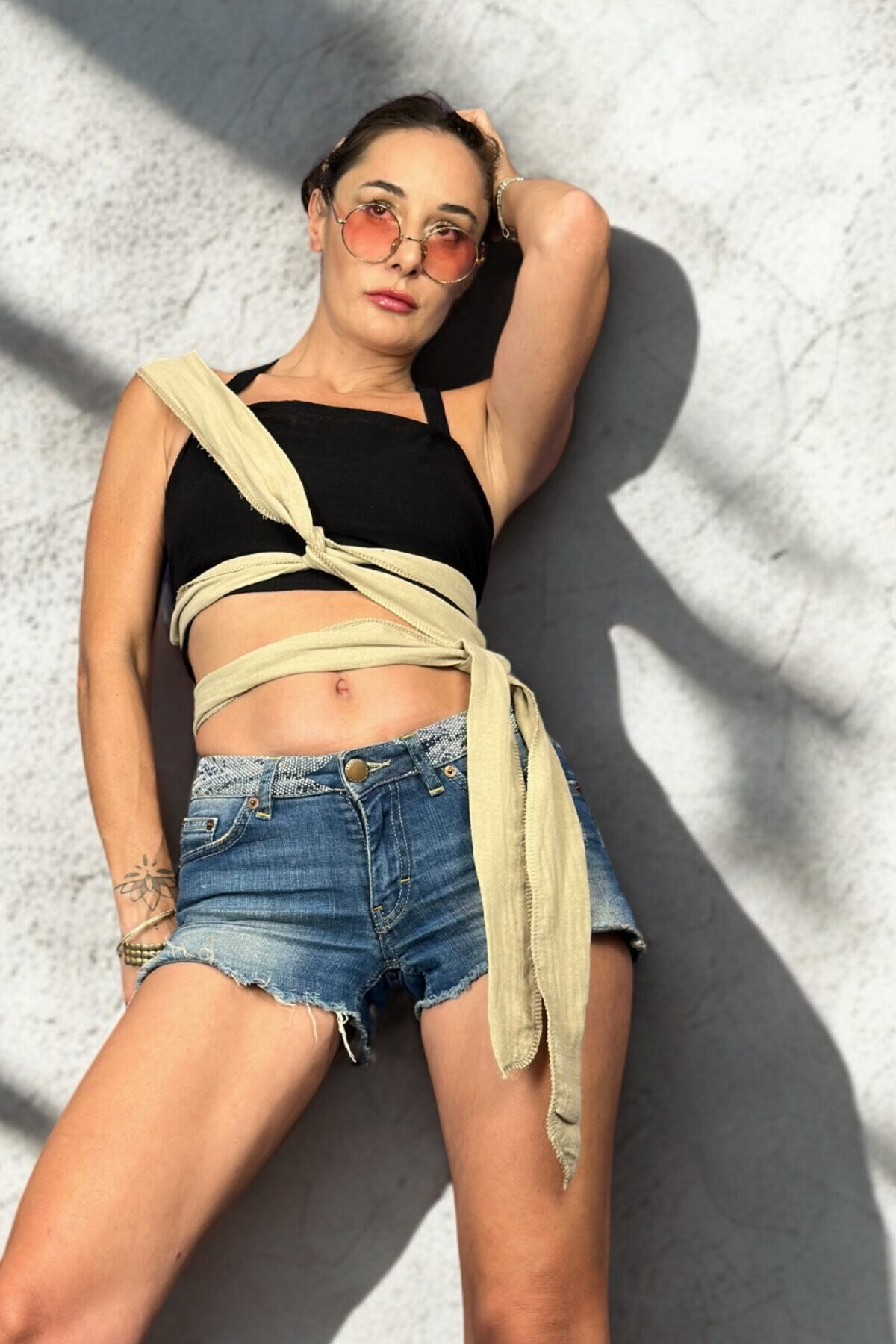 BAĞLAMALI PAMUK CROP BÜSTİYER