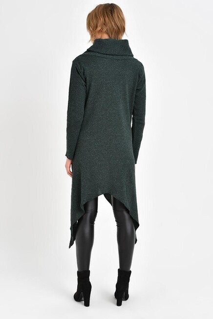 ASİMETRİK YÜNLÜ TUNİK 