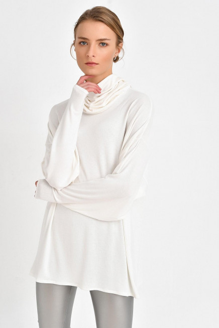 BOĞAZLI TRİKO TUNİK 