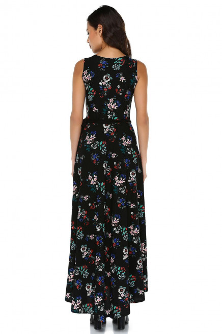 ÇİÇEKLİ ANVELOP ELBİSE  