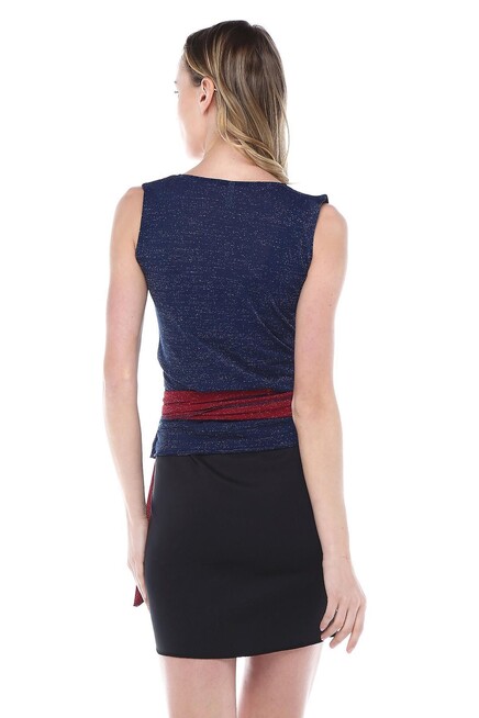 HAFİF SİMLİ ANVELOP BLUZ 