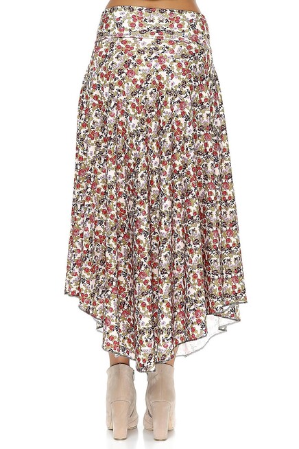 MAXİ ÇİÇEKLİ ETEK  