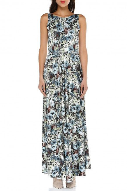 SIRT DEKOLTELİ MAXİ ELBİSE  