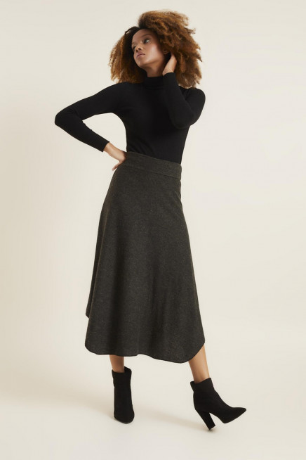 ASİMETRİK ÖRGÜ ETEK 