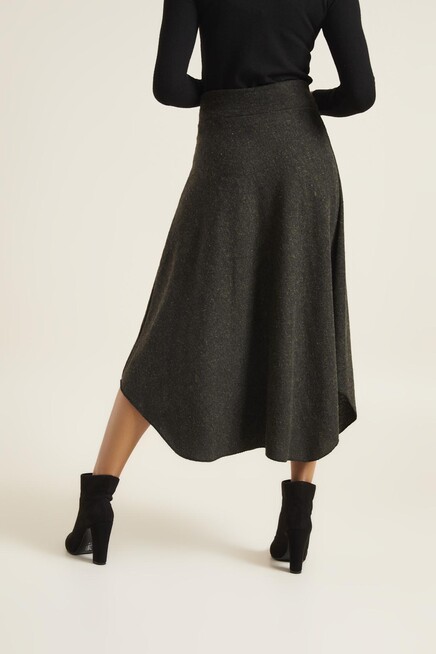 ASİMETRİK ÖRGÜ ETEK 