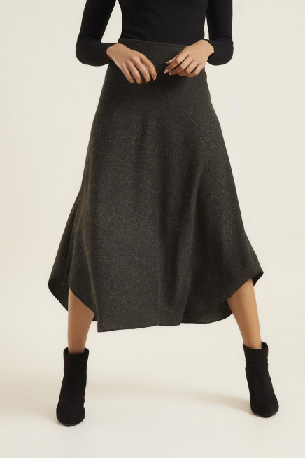 ASİMETRİK ÖRGÜ ETEK 