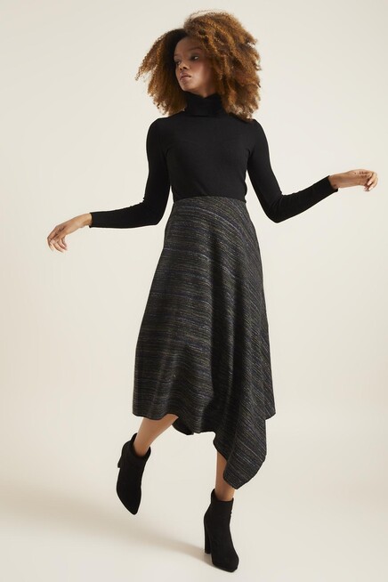 ASİMETRİK ÖRME ETEK