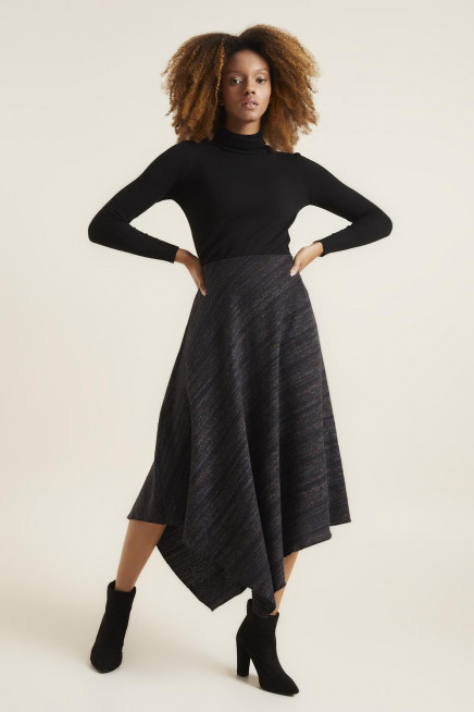 ASİMETRİK ÖRME ETEK