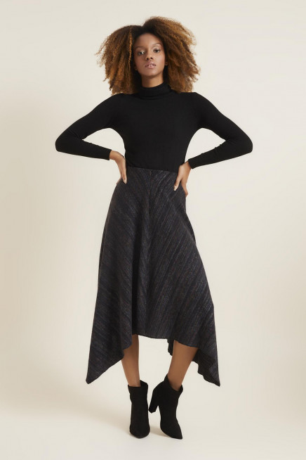 ASİMETRİK ÖRME ETEK