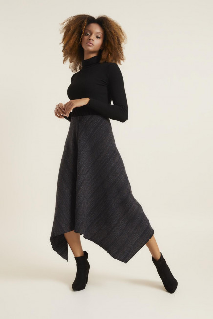 ASİMETRİK ÖRME ETEK