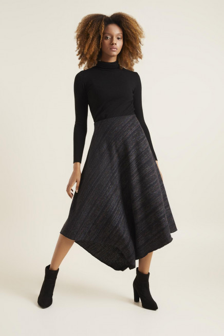 ASİMETRİK ÖRME ETEK