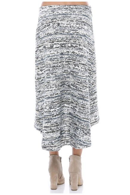 ASİMETRİK YÜNLÜ ETEK  