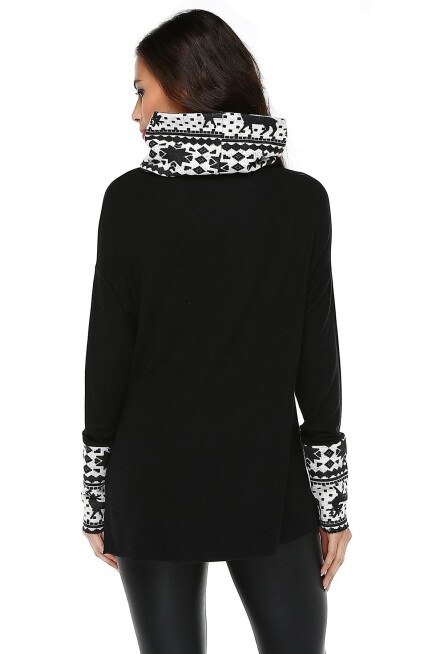 BOĞAZLI TRİKO TUNİK  