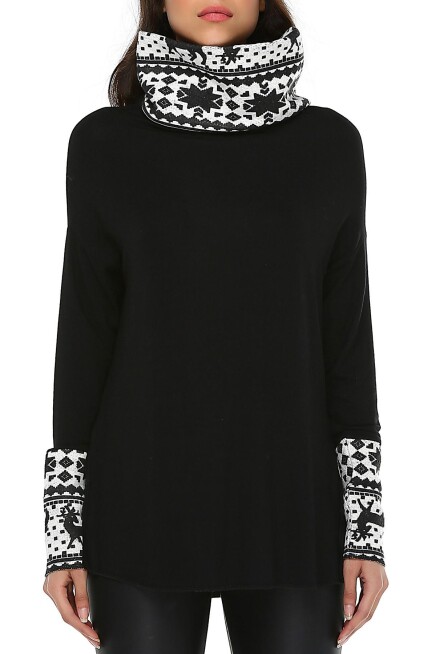 BOĞAZLI TRİKO TUNİK  