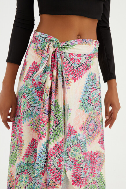 ÇOK RENKLİ ANVELOP ETEK 