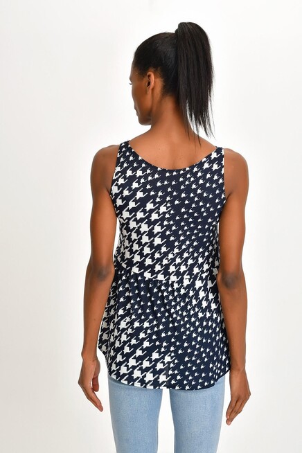 DESENLİ KREP TUNİK 