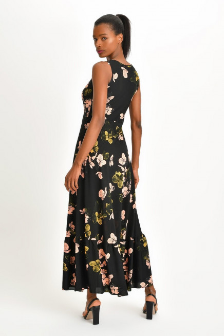 DESENLİ MAXİ ELBİSE 