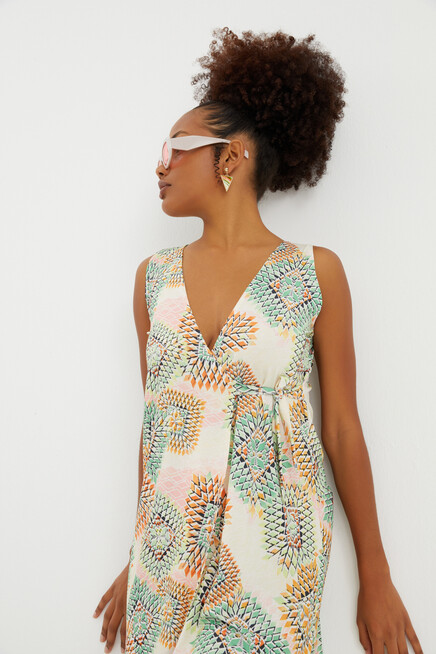 DİZ ÜSTÜ ANVELOP ELBİSE 