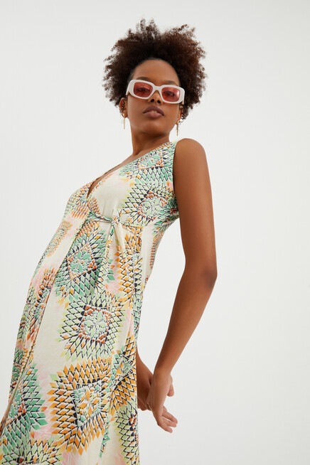 DİZ ÜSTÜ ANVELOP ELBİSE 