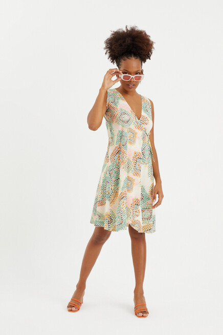 DİZ ÜSTÜ ANVELOP ELBİSE 