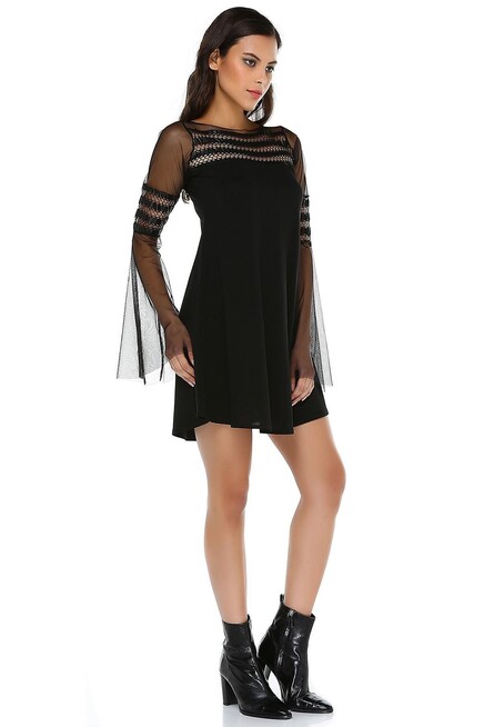 FİLE ROBALI JARSE ELBİSE  