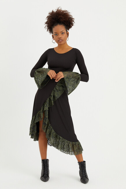 JARSE FIRFIRLI ELBİSE 