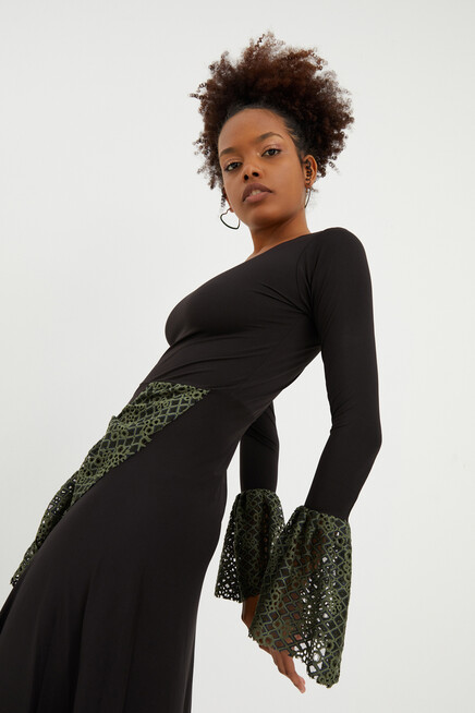 JARSE FIRFIRLI ELBİSE 