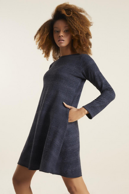 ÖRME CEPLİ ELBİSE 