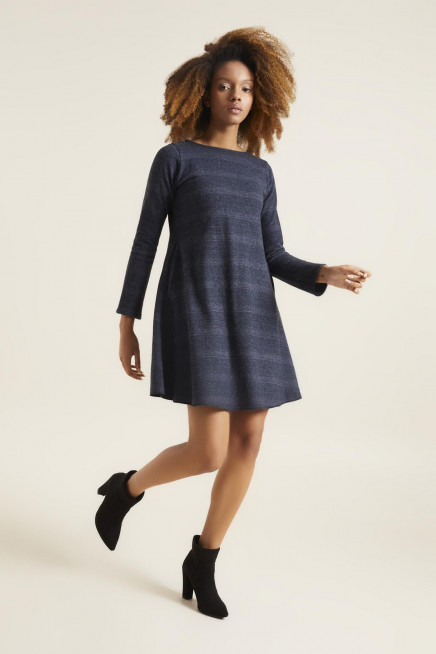 ÖRME CEPLİ ELBİSE 