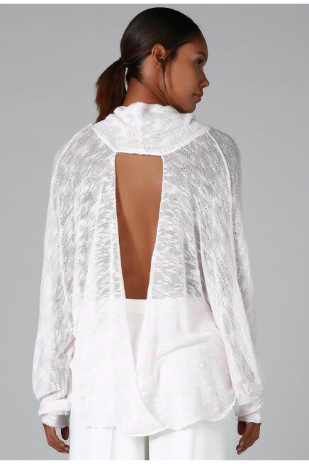 SIRT DEKOLTELİ TRİKO TUNİK  