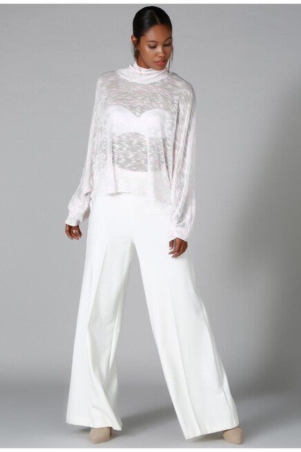 SIRT DEKOLTELİ TRİKO TUNİK  