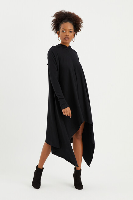 SİYAH SALAŞ ELBİSE 