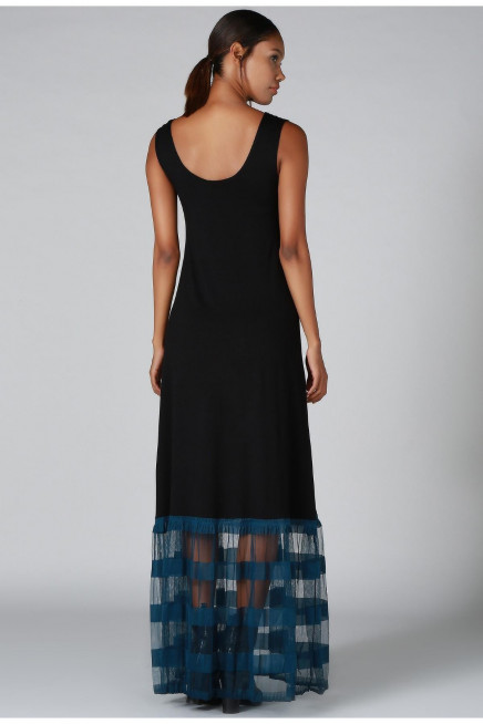 TÜLLÜ MAXİ ELBİSE  