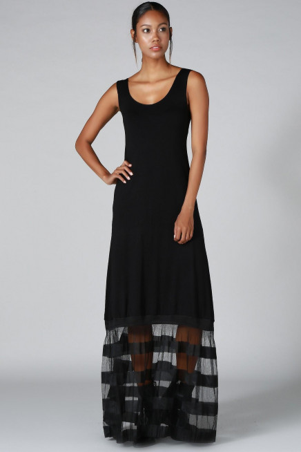 ETEK UCUNDA TÜL ELBİSE  