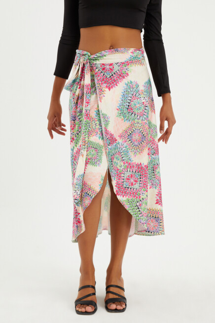 ÇOK RENKLİ ANVELOP ETEK 