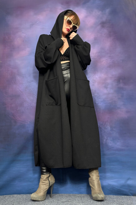 CEPLİ KAPŞONLU UZUN HIRKA