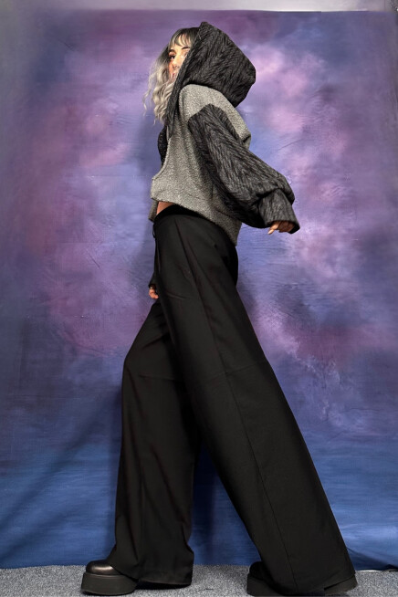 KAPŞONLU BUKLET MİNİ CEKET