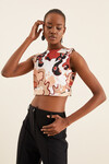 CROP BLUZ 