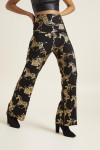 ZEBRA DESENLİ BOL PAÇA PANTOLON