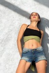 BAĞLAMALI PAMUK CROP BÜSTİYER
