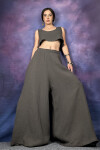 BAMBU CROP ASKILI BLUZ
